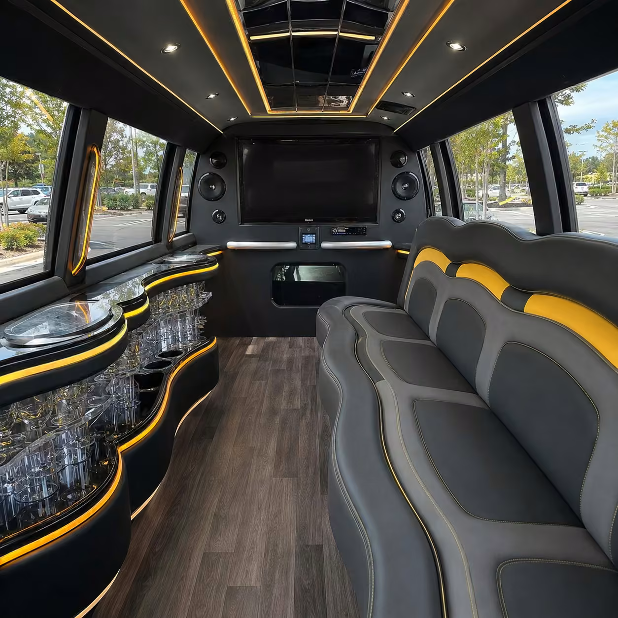 birmingham limo interior