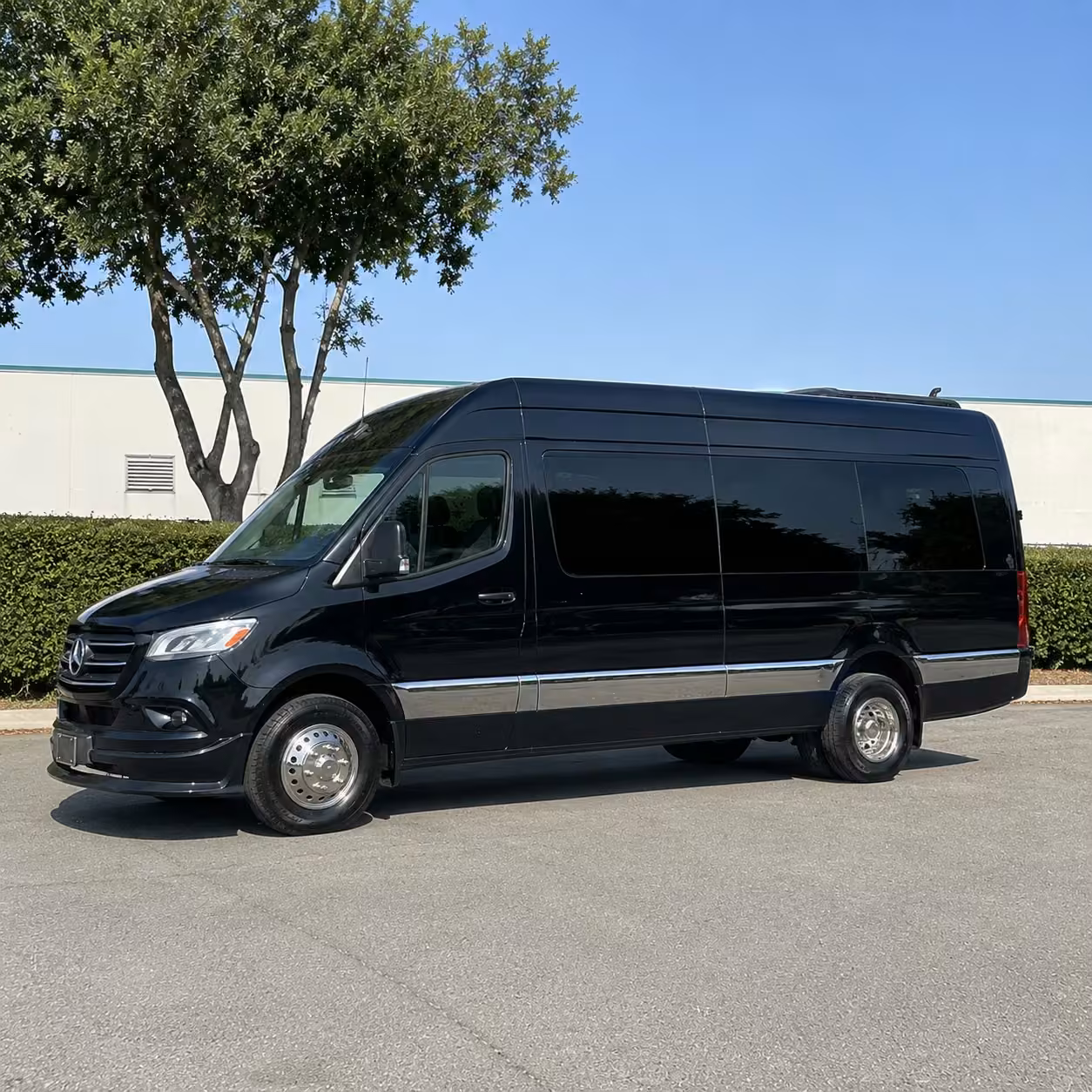 sprinter van rental with driver